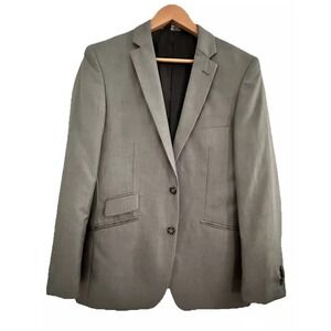 Lineage Blazer Men‎ 39R Gray Performance Stretch Career Coat Jacket Old Money
